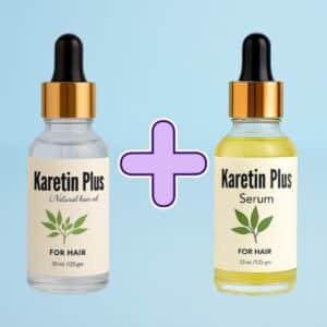 Karetin plus hair growth oil + karetin serum || চুল লম্বা ও সিল্কি করুন